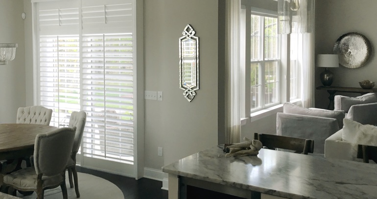 Jacksonville kitchen sliding door shutters